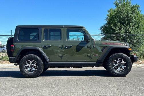 Sarge Green Clearcoat 2021 Jeep Wrangler Unlimited Rubicon