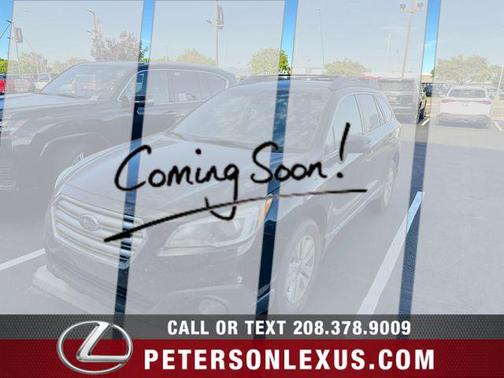 Crystal Black Silica 2016 Subaru Outback 2.5i Premium
