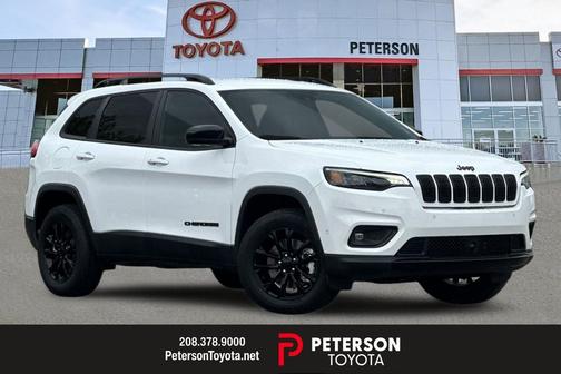 Bright White Clearcoat 2023 Jeep Cherokee Altitude