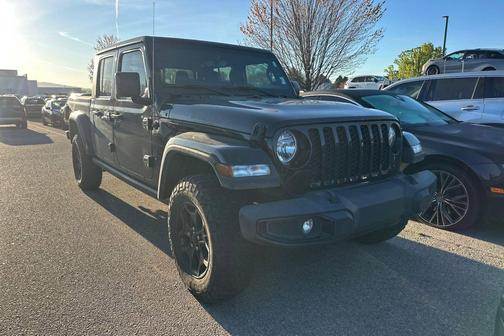 Black Clearcoat 2023 Jeep Gladiator Willys 4x4