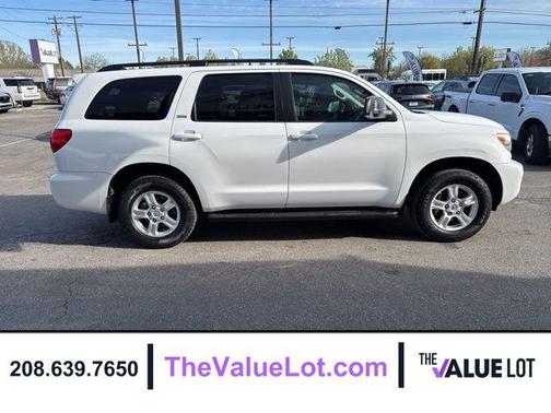 Super White 2016 Toyota Sequoia SR5