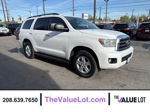 Super White 2016 Toyota Sequoia SR5