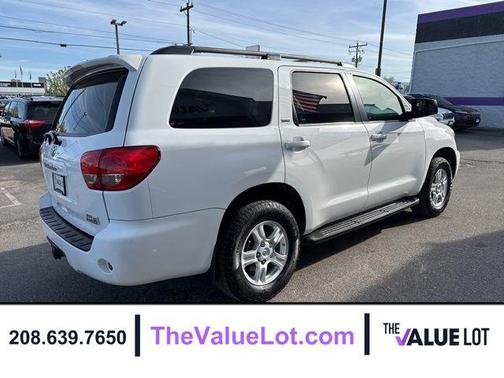 Super White 2016 Toyota Sequoia SR5