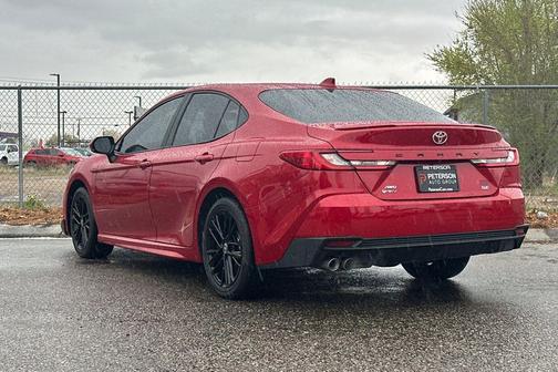 Supersonic Red 2025 Toyota Camry SE