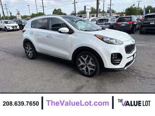 Snow White Pearl 2017 Kia Sportage SX Turbo