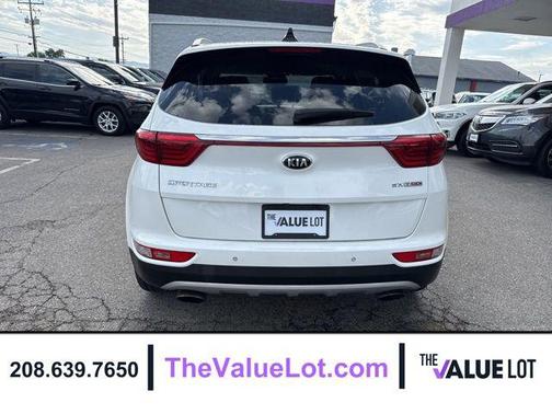 Snow White Pearl 2017 Kia Sportage SX Turbo