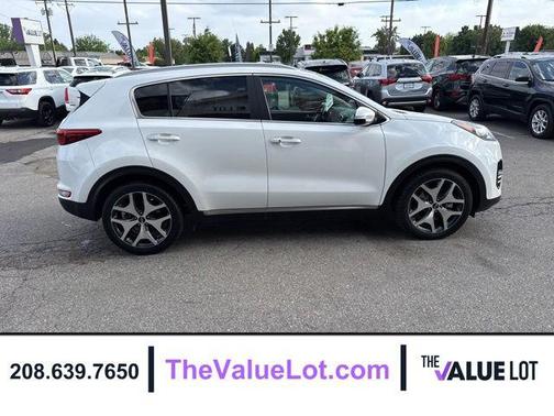 Snow White Pearl 2017 Kia Sportage SX Turbo