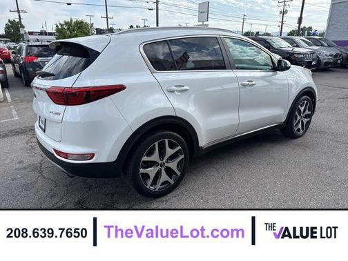 Snow White Pearl 2017 Kia Sportage SX Turbo