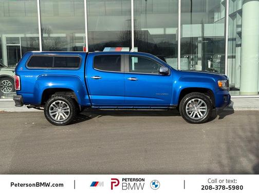 Marine Blue Metallic 2020 GMC Canyon SLT