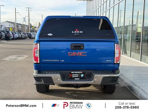 Marine Blue Metallic 2020 GMC Canyon SLT