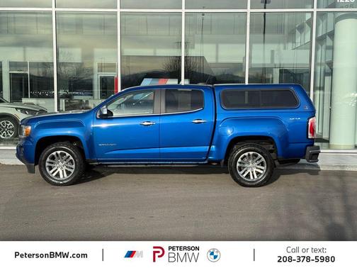 Marine Blue Metallic 2020 GMC Canyon SLT