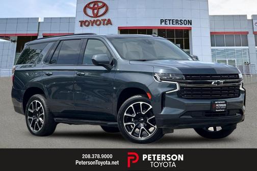 Shadow Gray Metallic 2021 Chevrolet Tahoe 4WD RST