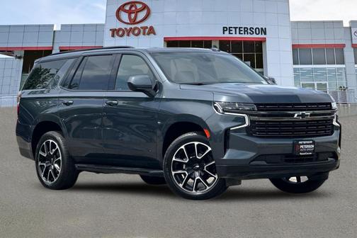 Shadow Gray Metallic 2021 Chevrolet Tahoe 4WD RST