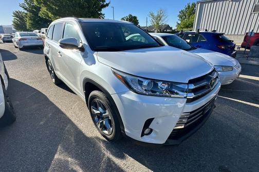 Blizzard Pearl 2018 Toyota Highlander Limited Platinum