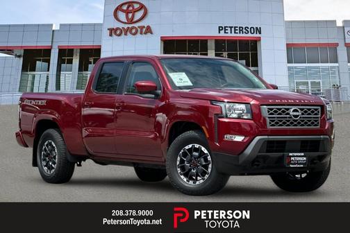 Cardinal Red Metallic Tricoat 2024 Nissan Frontier SV