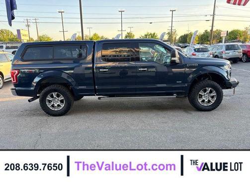 Blue 2015 Ford F-150 XLT