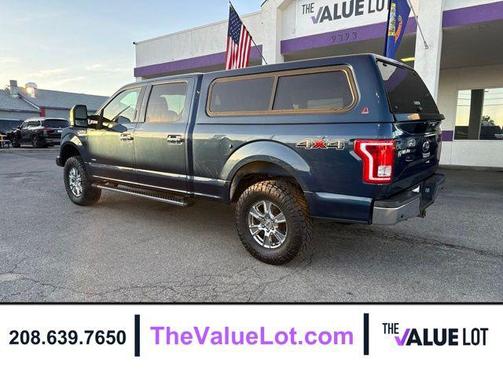 Blue 2015 Ford F-150 XLT