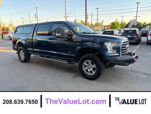 Blue 2015 Ford F-150 XLT
