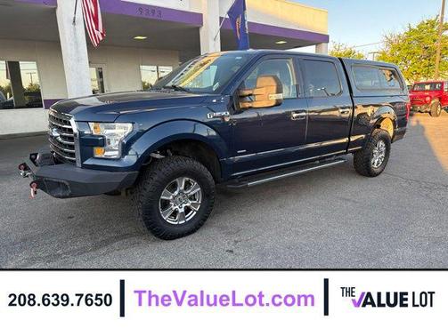 Blue 2015 Ford F-150 XLT