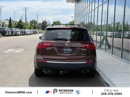 Bronze Metallic 2011 Acura MDX 3.7L Technology