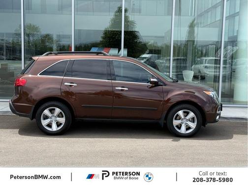 Bronze Metallic 2011 Acura MDX 3.7L Technology