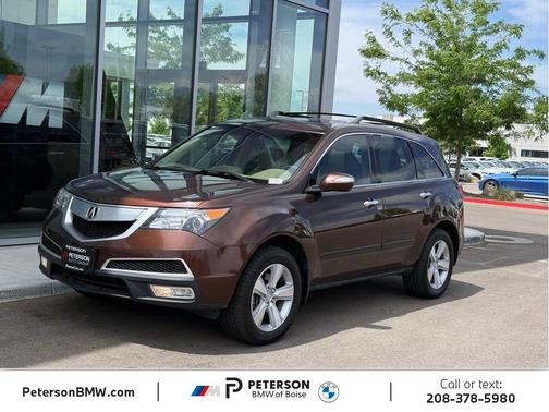 Bronze Metallic 2011 Acura MDX 3.7L Technology