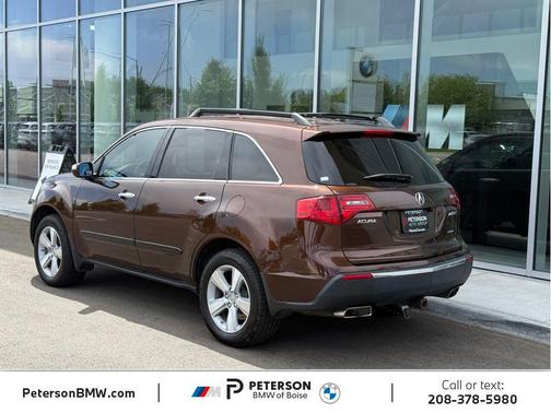 Bronze Metallic 2011 Acura MDX 3.7L Technology
