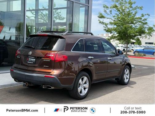 Bronze Metallic 2011 Acura MDX 3.7L Technology