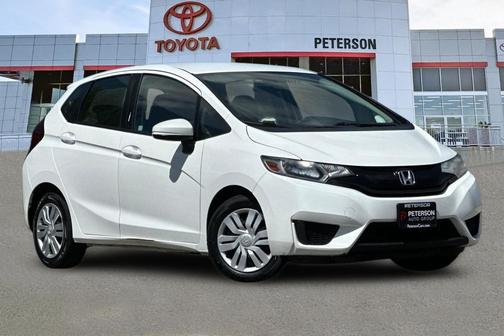 White Orchid Pearl 2016 Honda Fit LX
