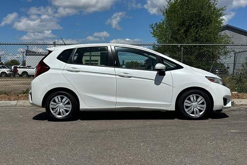 White Orchid Pearl 2016 Honda Fit LX