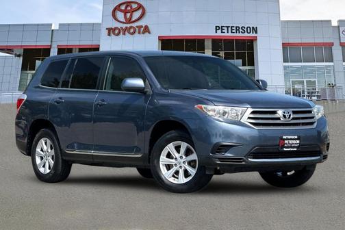 Shoreline Mist 2011 Toyota Highlander SE