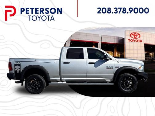 Bright Silver Metallic Clearcoat 2016 RAM 2500 Tradesman