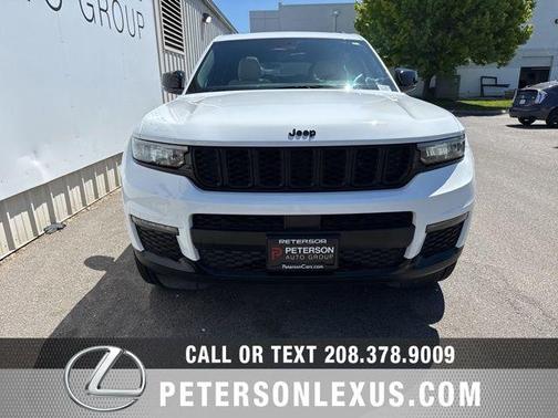 Bright White Clearcoat 2025 Jeep Grand Cherokee L Limited