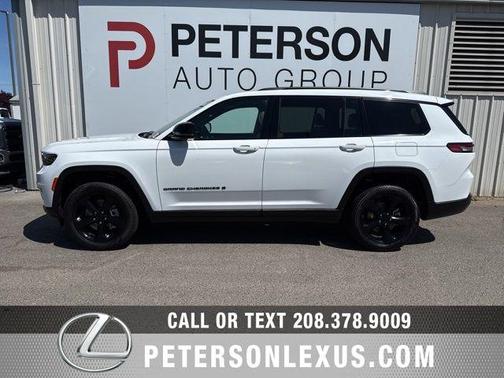 Bright White Clearcoat 2025 Jeep Grand Cherokee L Limited