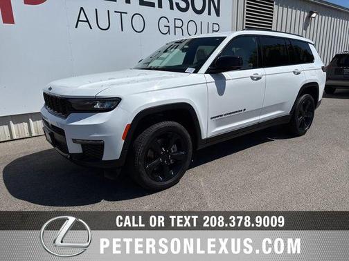 Bright White Clearcoat 2025 Jeep Grand Cherokee L Limited