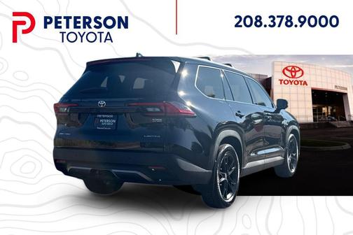Midnight Black Metallic 2026 Toyota Grand Highlander Hybrid Limited