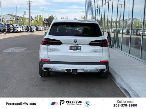 Mineral White Metallic 2026 BMW X5 PHEV xDrive50e