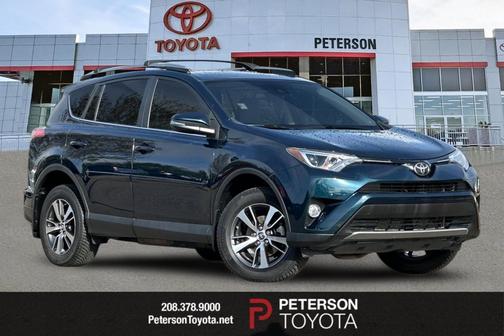 Galactic Aqua Mica 2018 Toyota RAV4 XLE