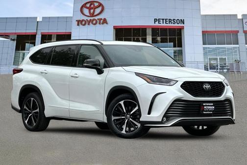 Wind Chill Pearl 2022 Toyota Highlander XSE