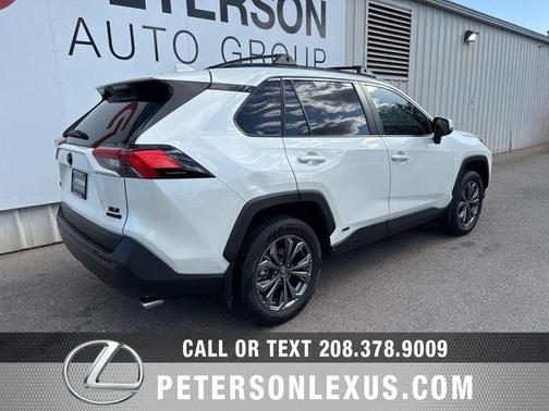 Blizzard Pearl 2022 Toyota RAV4 Hybrid XLE Premium