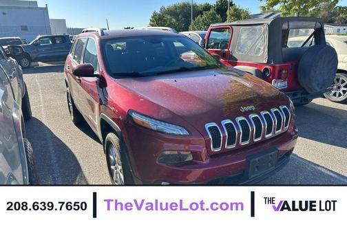 Deep Cherry Red Crystal Pearlcoat 2016 Jeep Cherokee Latitude