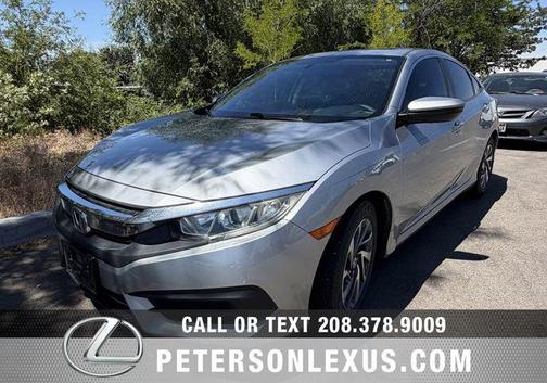 Lunar Silver Metallic 2018 Honda Civic EX