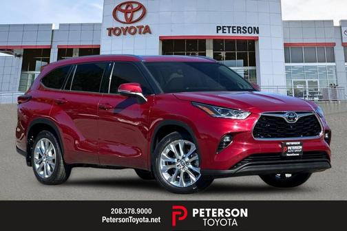 Ruby Flare Pearl 2022 Toyota Highlander Limited