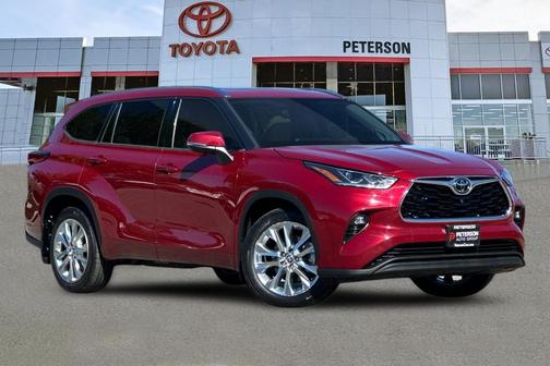 Ruby Flare Pearl 2022 Toyota Highlander Limited