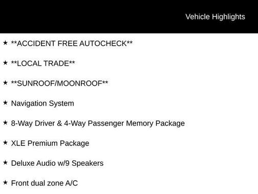 2018 Toyota Avalon XLE Premium