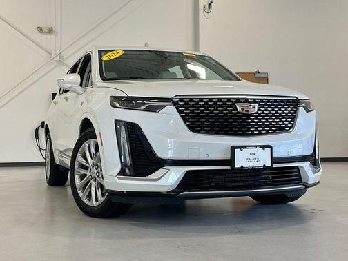 Crystal White Tricoat 2024 Cadillac XT6 Premium Luxury AWD