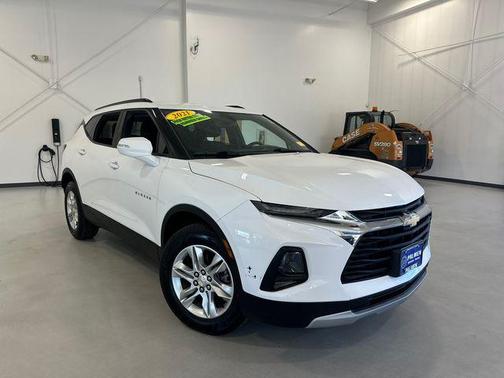 Summit White 2021 Chevrolet Blazer 1LT