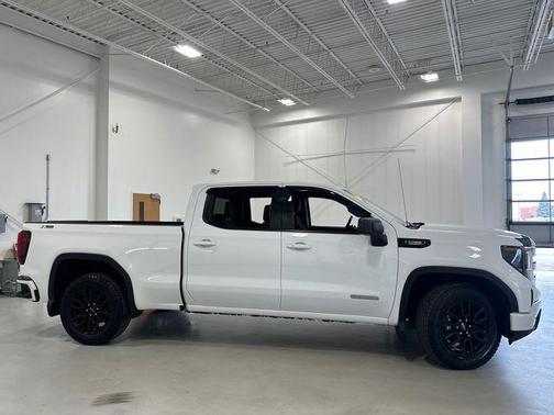 Summit White 2023 GMC Sierra 1500 Elevation