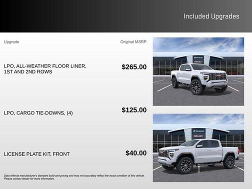 Summit White 2026 GMC Canyon Denali