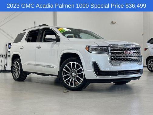 White 2023 GMC Acadia Denali